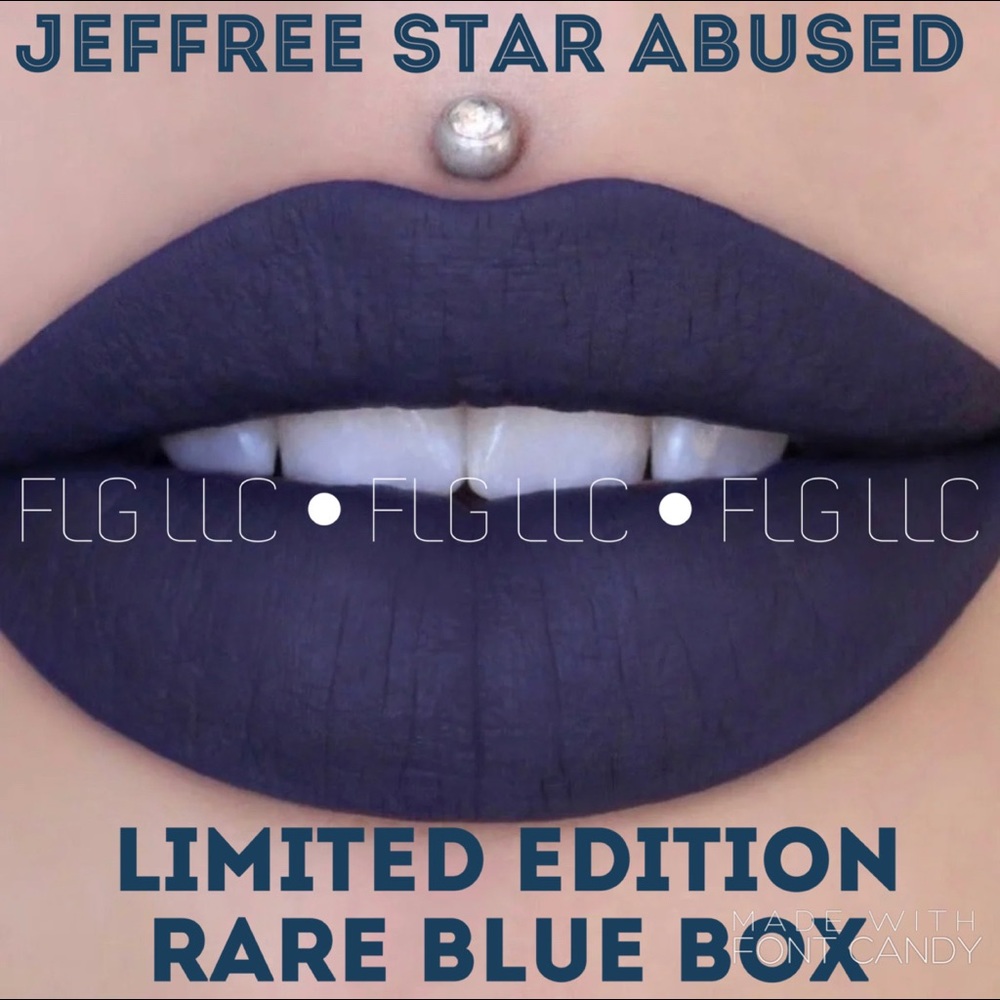 COPY - ⭐️Jeffree Star Abused Lip 💋Blue Box Limited Edition